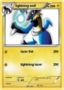 lightning wolf