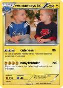 two cute boys