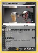 ice cream venom