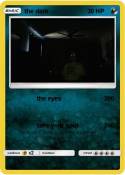 the dark