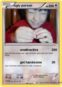 ugly person