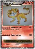 lion de feu