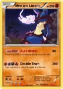 Mew and Lucario