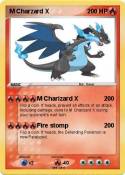 M Charzard X