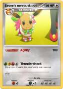 Eevee's nervous