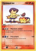 Cyndaquil kid