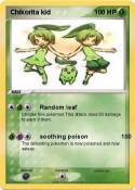 Chikorita kid