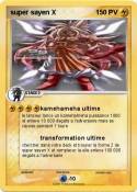 super sayen X