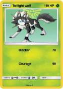 Twilight wolf
