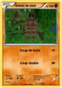 Golem de bois