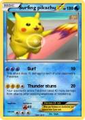Surfing pikachu