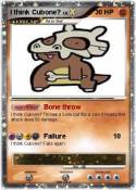 I think Cubone?
