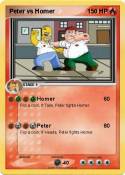 Peter vs Homer