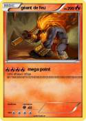 géant de feu