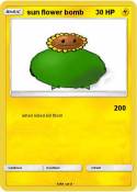 sun flower bomb
