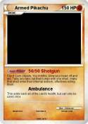 Armed Pikachu