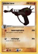 pistolet laser