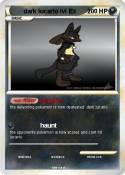 dark lucario