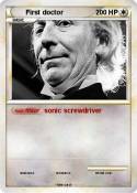 First doctor