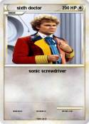 sixth doctor