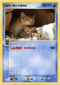 chats des sable