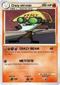 Crazy old man