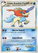Keldeo Resolute
