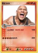 the rock
