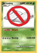 No reading 9,00