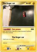 The finger car