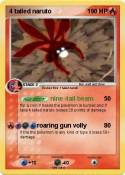 4 tailed naruto