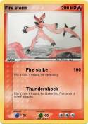 Fire storm