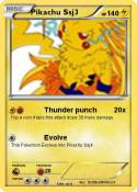 Pikachu Ssj3