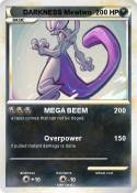 DARKNESS Mewtwo
