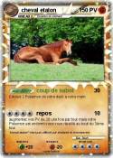cheval etalon