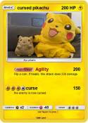 cursed pikachu