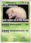 evil hedgehog