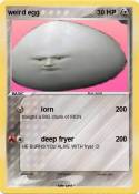 weird egg
