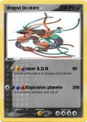 dragon bicolore