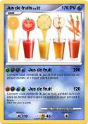 Jus de fruits