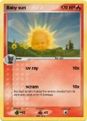 Baby sun