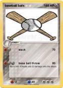 baseball bats