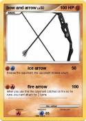 bow and arrow