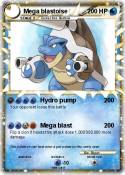 Mega blastoise
