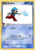 mario de glace
