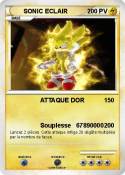 SONIC ECLAIR