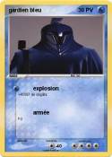 gardien bleu