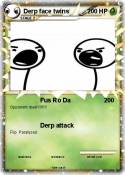 Derp face twins