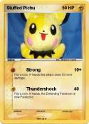 Stuffed Pichu