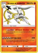 arceus et Xxduc
